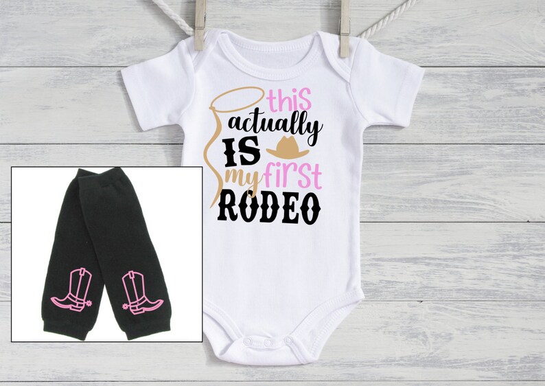 This actually is my first Rodeo Shirt Baby rodeo outfit Etsy