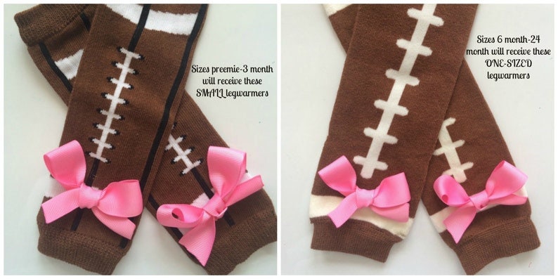 Baby Girl outfit My 1st Football Season baby girl outfit football legwarmers Newborn Football outfit Preemie-24 month image 2