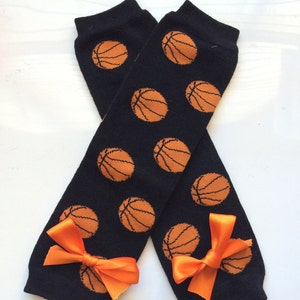 Baby Girl Basketball Outfit My 1st Basketball Season outfit Basketball legwarmers basketball baby outfit baby girl photo prop image 3