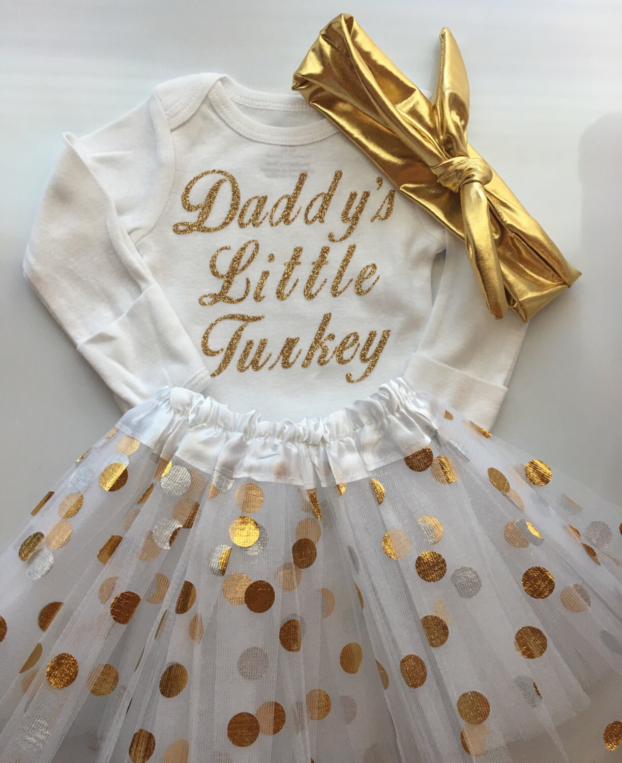daddy's little turkey outfit