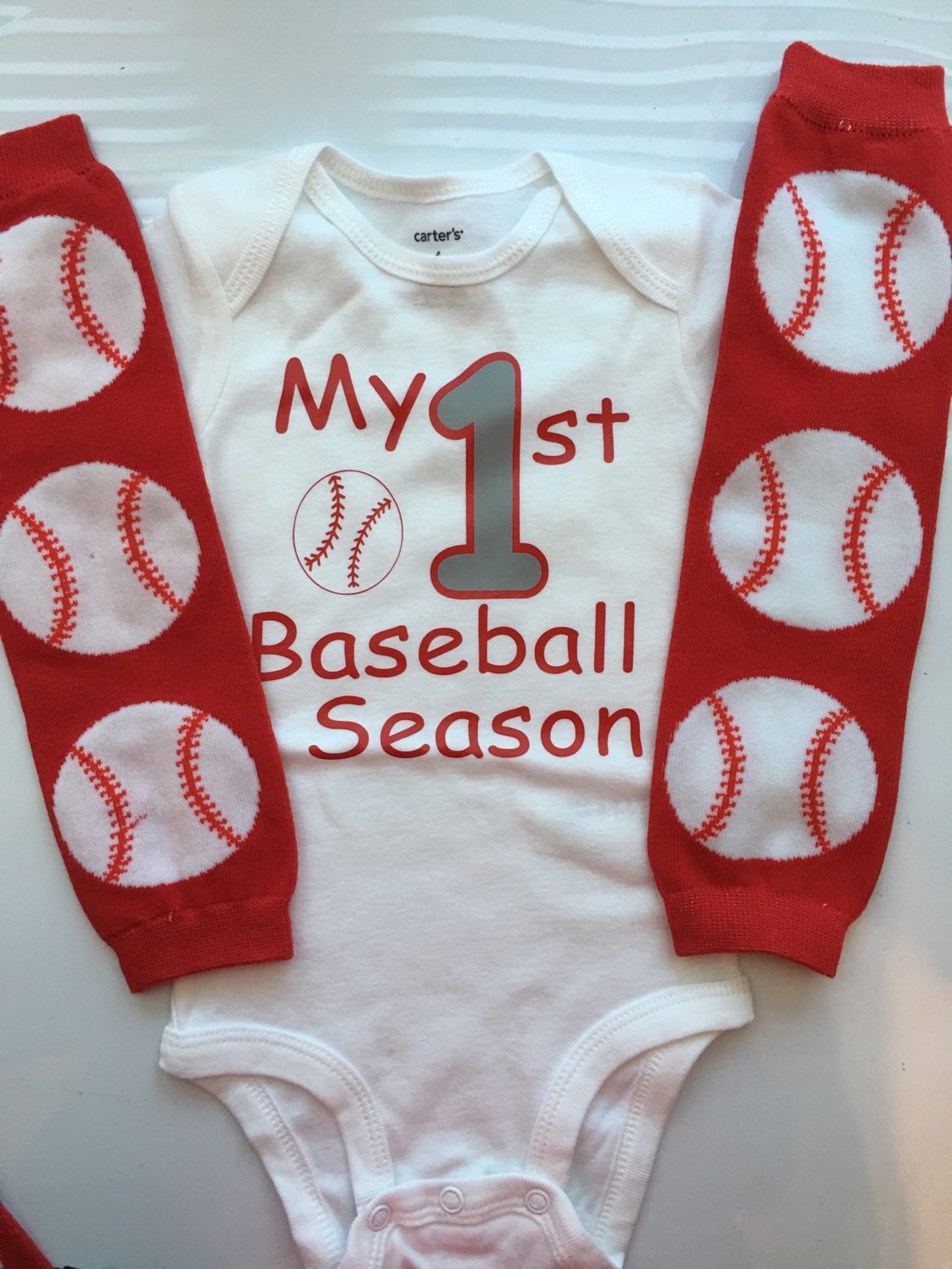 Baby boy baseball outfit baby boys 1st baseball season Etsy