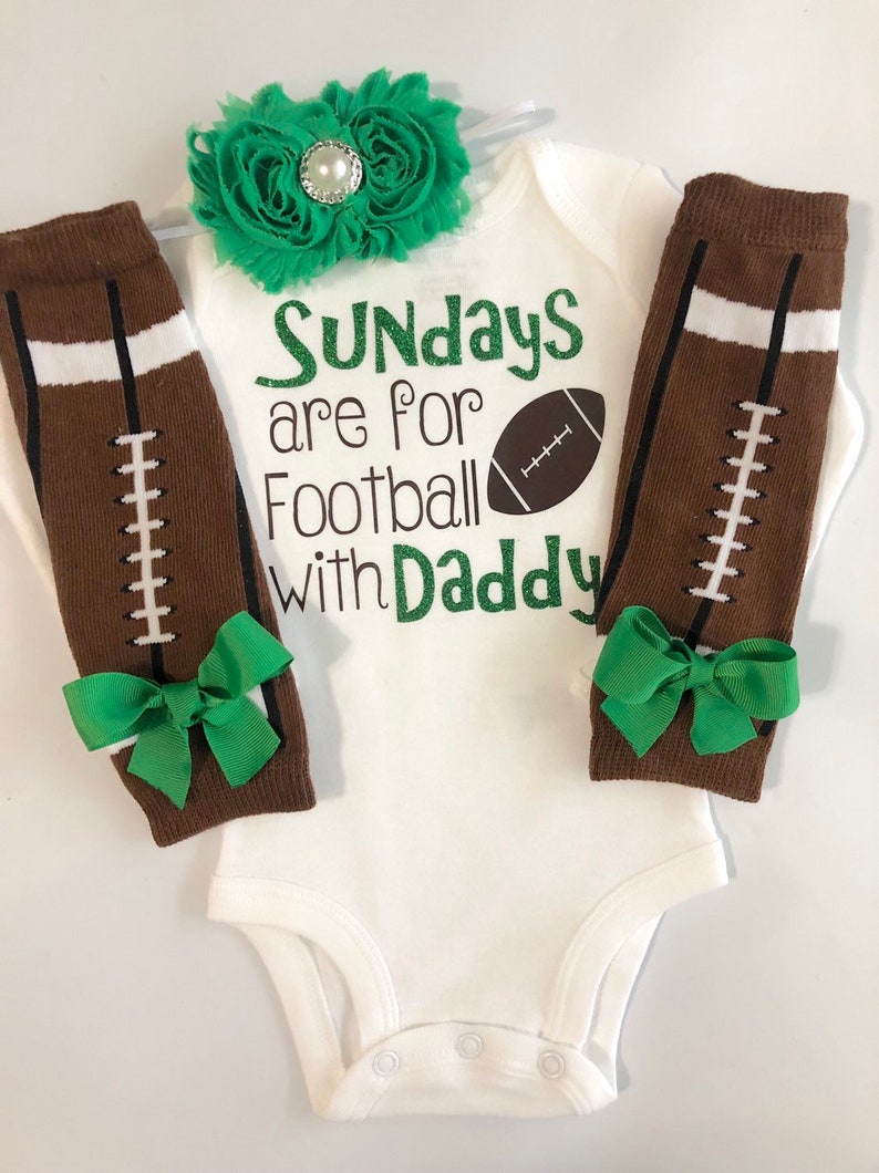 Baby Girl Football Outfit Newborn Football Outfit Football Etsy