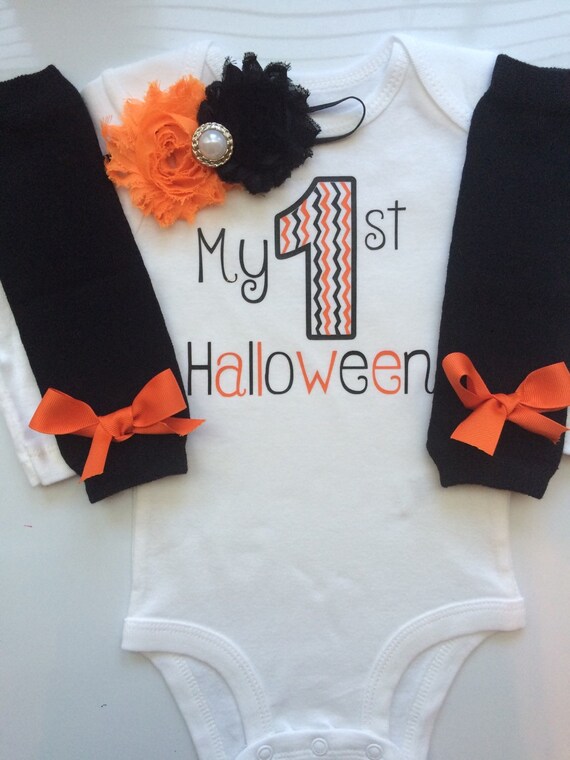 Baby Girl Halloween outfit -Halloween Outfit- Baby girl halloween 1st Halloween outfit - My 1st Halloween