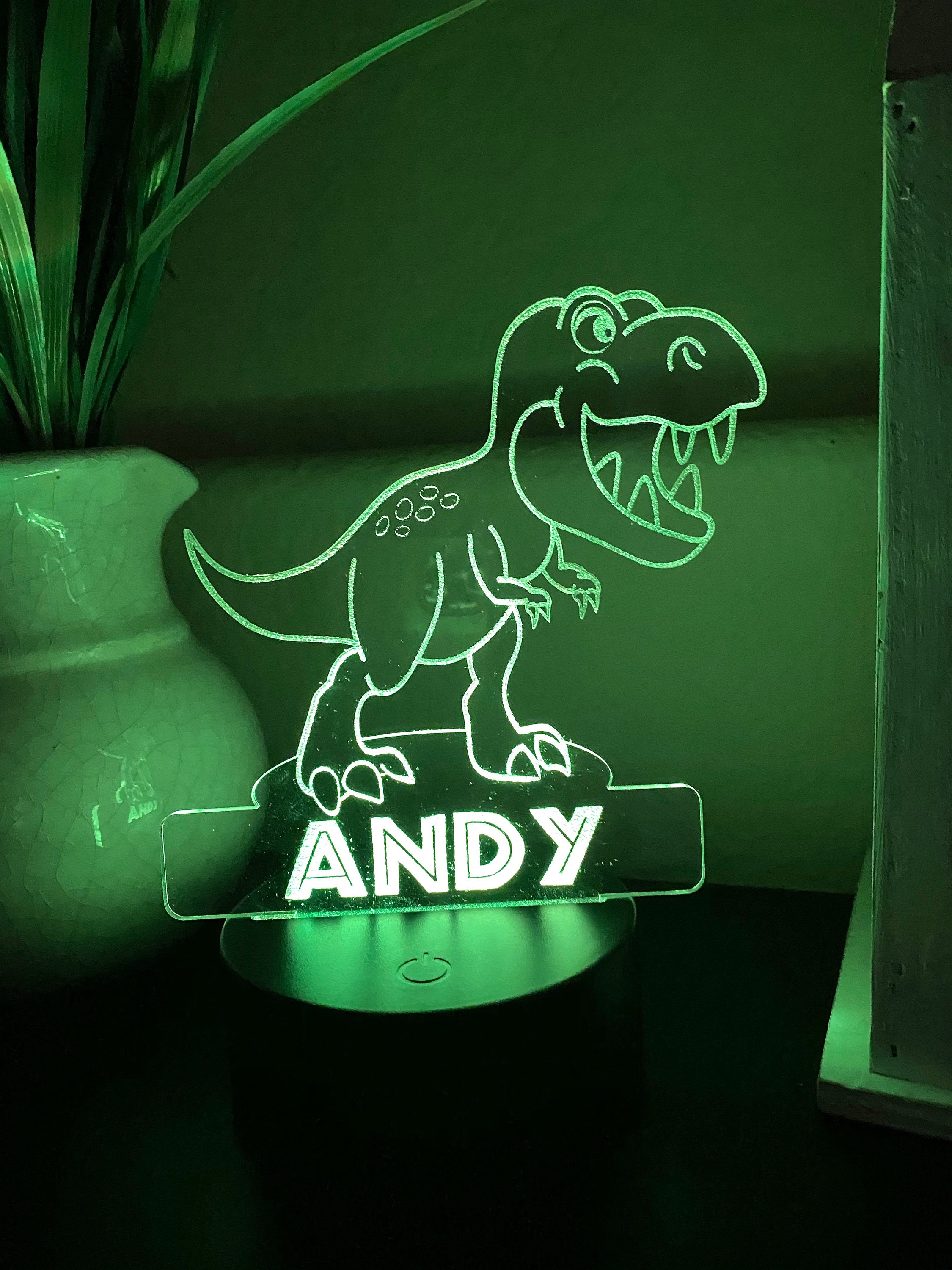 Personalized Kid S Night Light Led Night Light Custom Night Light Color Changing Night Light Kids Room Decor