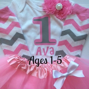Toddler Girl Birthday Outfit- 2nd birthday birthday outfit - 3rd birthday outfit - 4th birthday outfit -5th birthday outfit- photo prop