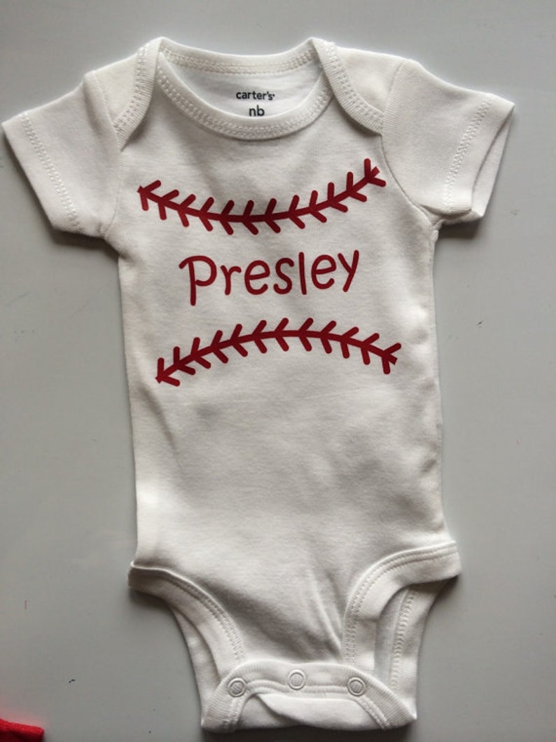 Baby baseball shirt kids baseball outfit baseball Etsy