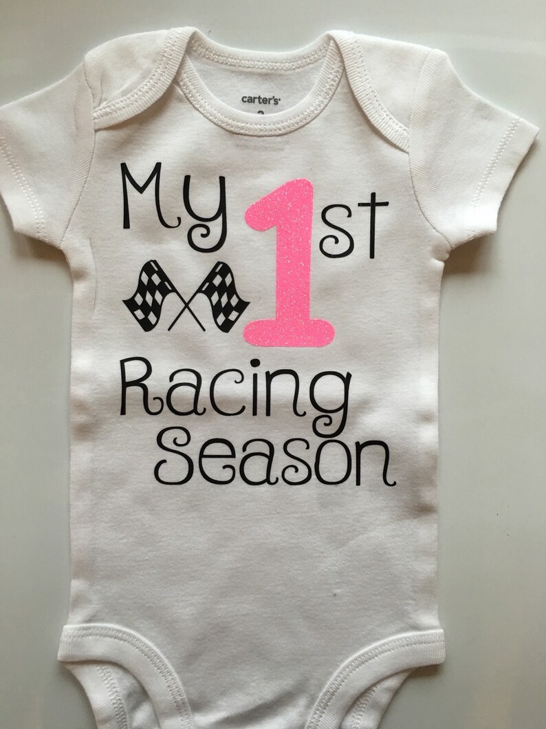 Baby Girl Race Day Outfit My 1st Racing Season outfit Etsy