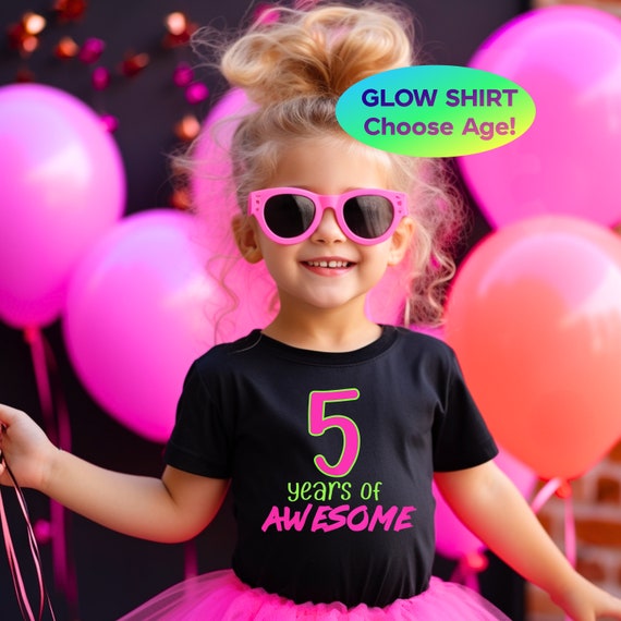 Camisetas color neon para niños sale
