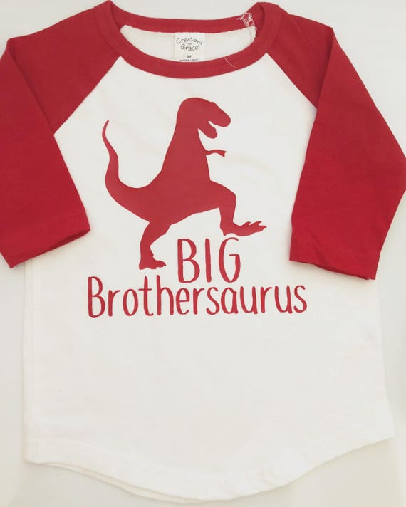 Big Sistersaurus Dino-mite Big brother big brother raglan Big Brother Big Sister Dinosaur shirt Dinosaur t shirt Big Brothersaurus