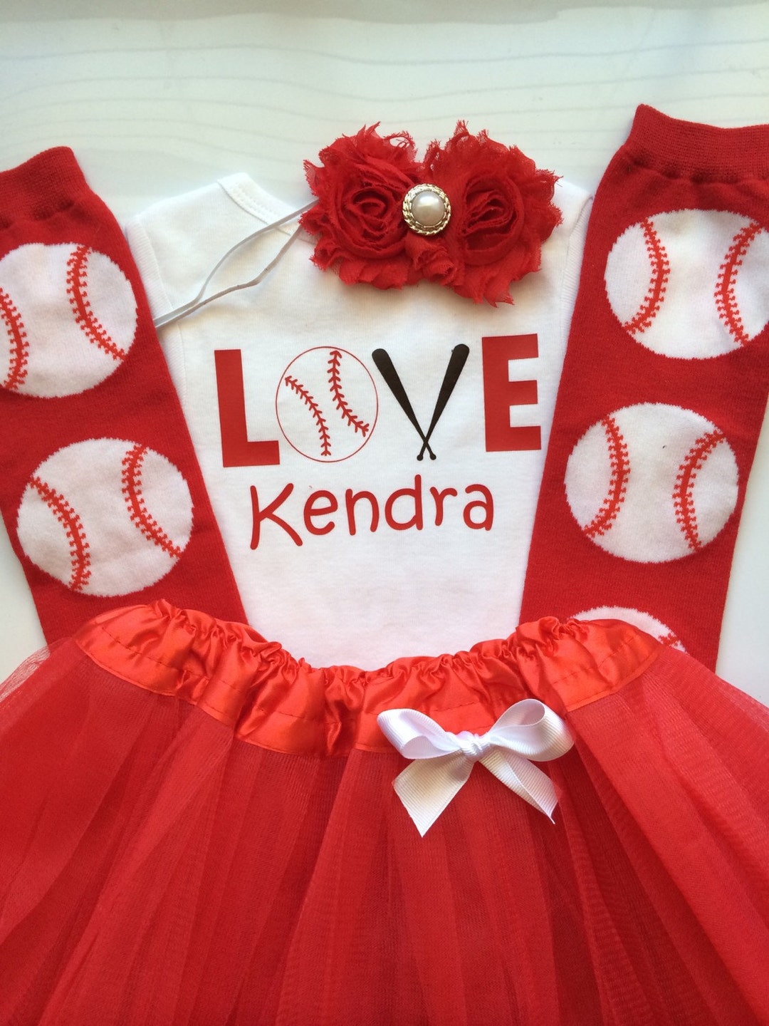 Baby Toddler Girl Baseball Outfit Baseball Outfit Baseball Bodysuit