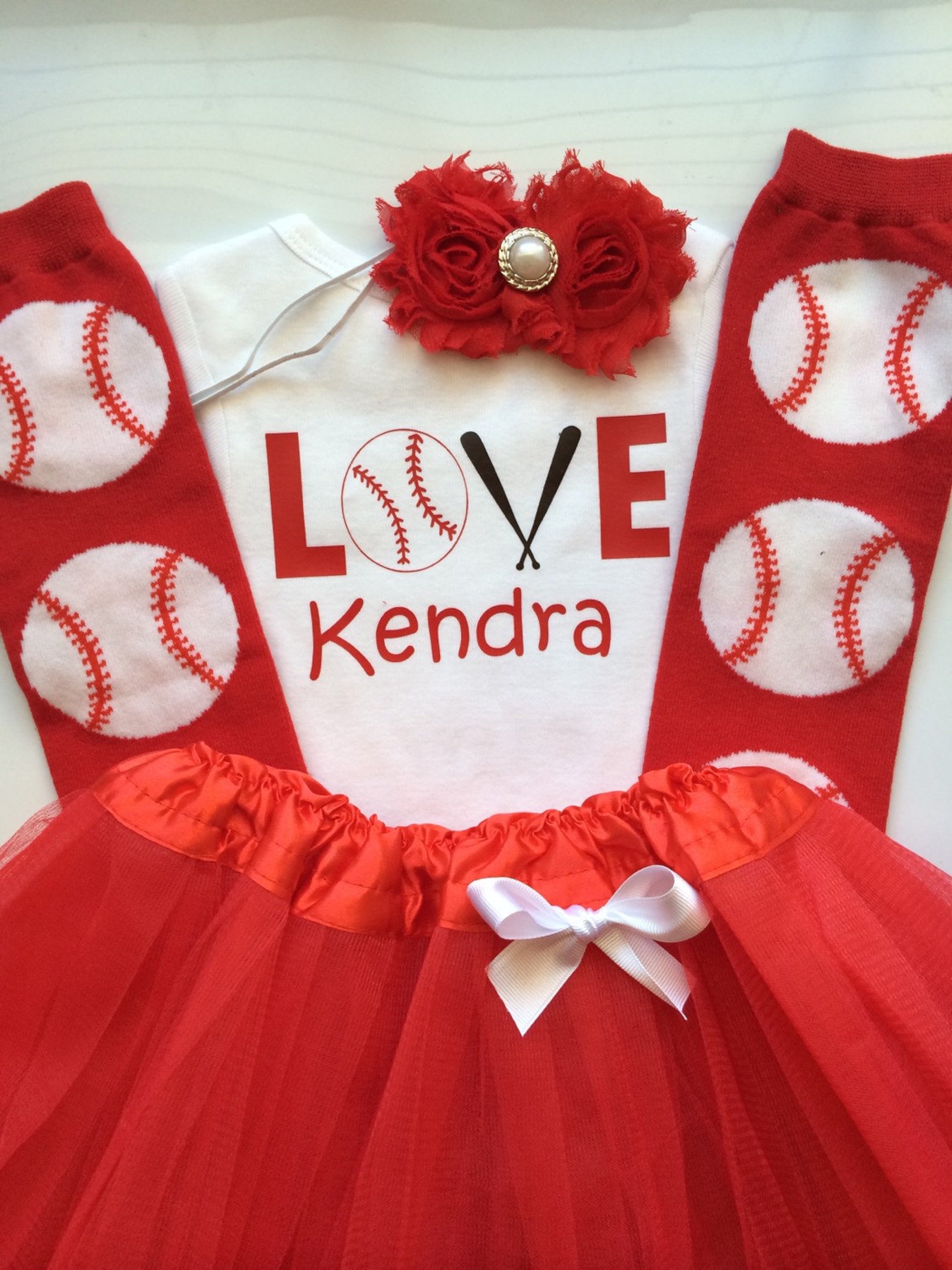 Baby Toddler Girl Baseball Outfit Baseball Outfit Baseball Etsy