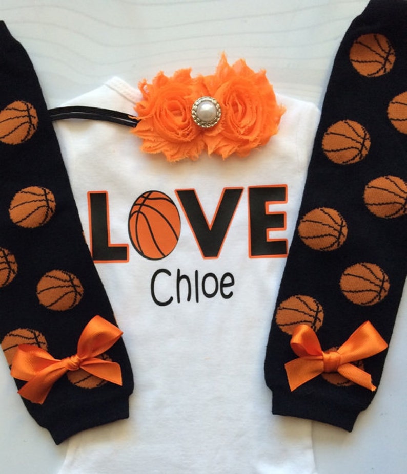 Baby Girl Basketball Outfit N Basketball Legwarmers Newborn Etsy