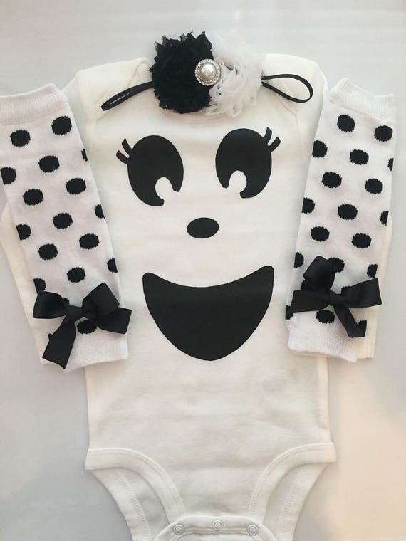 Baby Girl Halloween Costume - newborn halloween costume- 1st halloween  outfit - baby girl halloween clothes- polka dot legwarmers