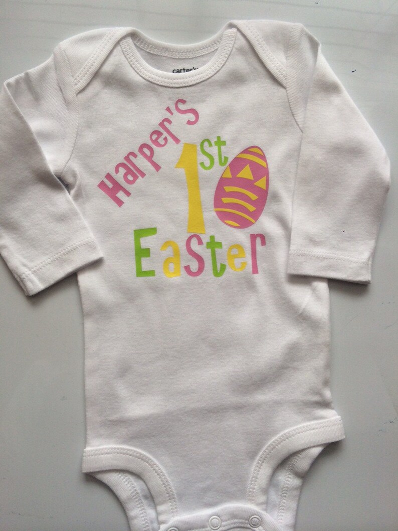 Baby Girl Easter Outfit MY FIRST EASTER Outfit Baby Girl Etsy