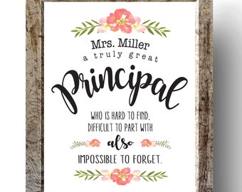 Principal retirement | Etsy