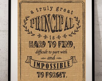 Principal retirement | Etsy