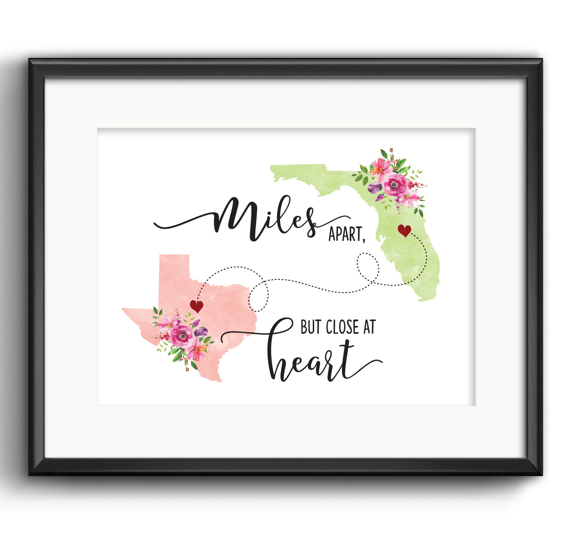 Moving Away Gift, Going Away Gift, Long Distance Relationship
