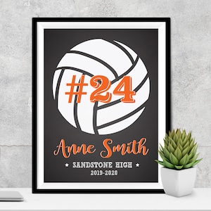 Personalized Senior Volleyball Player Gift, Graduating Senior High School Volleyball, Graduating College Volleyball, Senior Volleyball Gifts