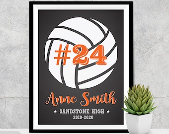 Personalized Senior Volleyball Player Gift, Graduating Senior High School Volleyball, Graduating College Volleyball, Senior Volleyball Gifts