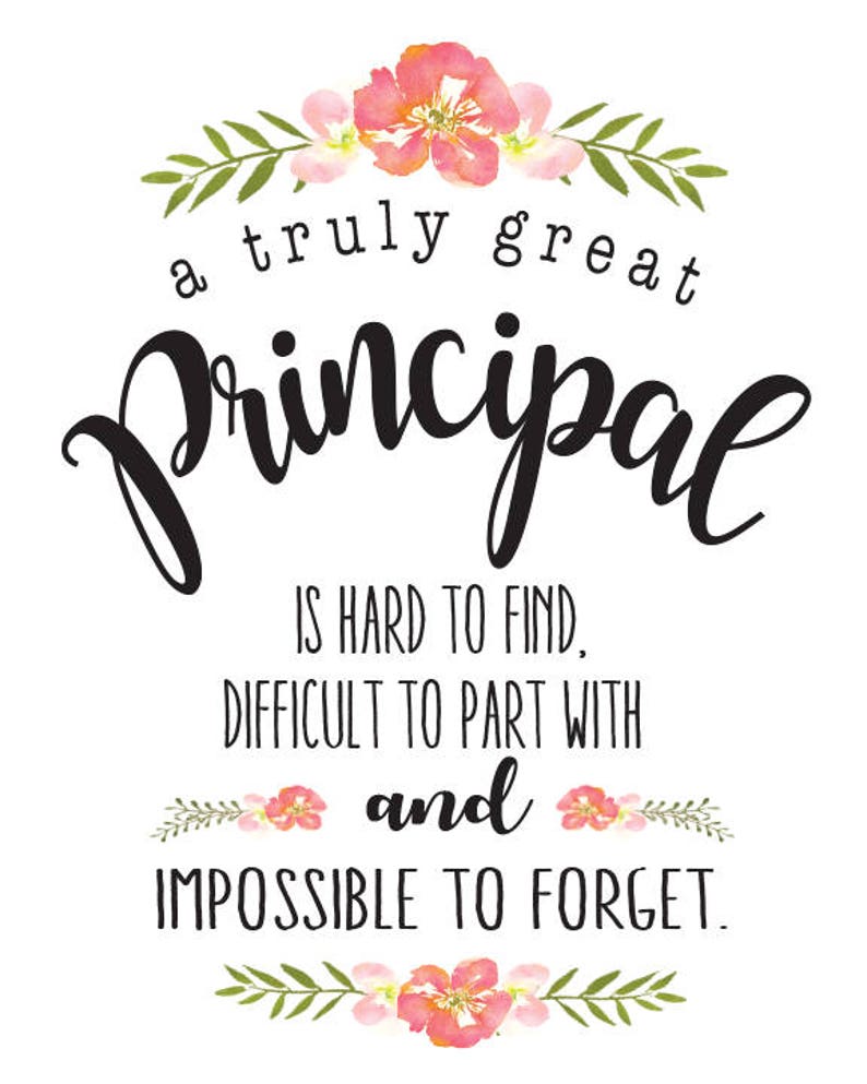 Quotes On Principal Day