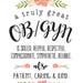 OB/GYN Gift, Ob/gyn Personalized Print, Gift for Doctor, Doctor Sign ...