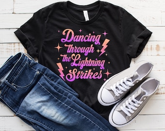 Dancing Through Lightning Strikes Graphic (Digital Download)