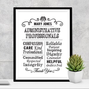 Administrative Professional's day, Administrative gift, Administrative Assistant gift, A truly great Administrative Assistant, Admin's day