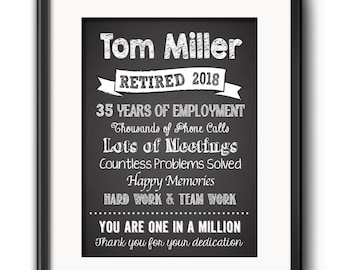 Retirement Gift for man, DIGITAL Retirement Sign, Retirement Party, Retirement Gifts For Men, Boss Gift, Co Worker Gifts, Leaving Present