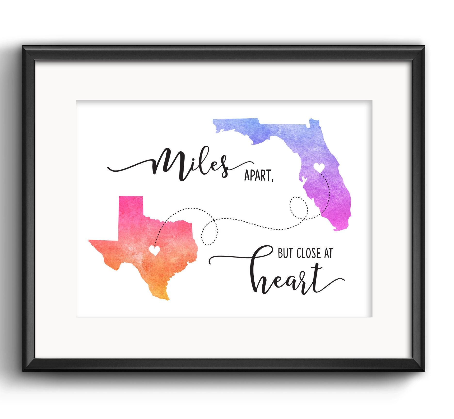 Moving Away Gift, Going Away Gift, Long Distance Relationship