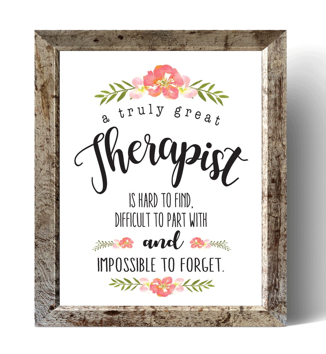 Therapist Gift, A Truly Great Therapist is Hard to Find, Therapist ...