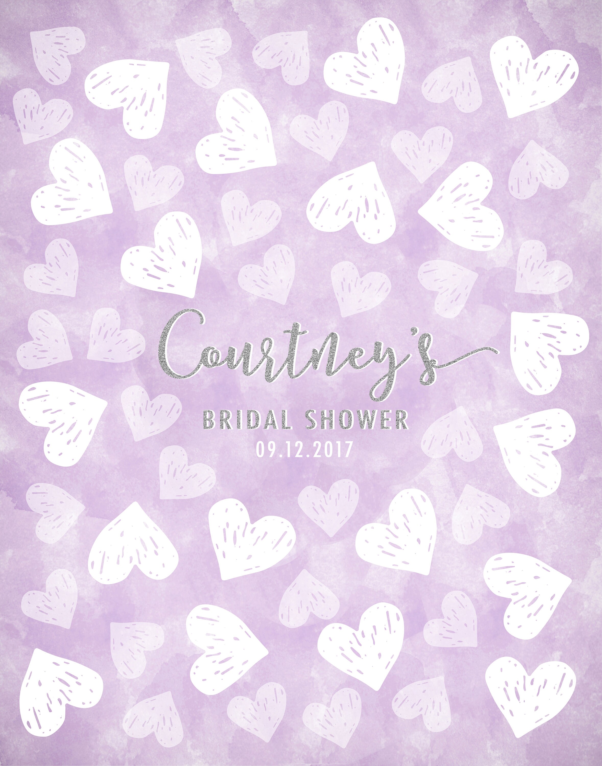 Printable Wedding Guest Book Alternative Guestbook Bridal | Etsy