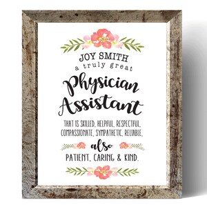 Physicians Asst. Thank you Gift, Veterinarian Gift, OB/GYN Gift, Doctor Gift, Doctor Graduate Gift, Doctor Appreciation Gift, Doctor Thanks