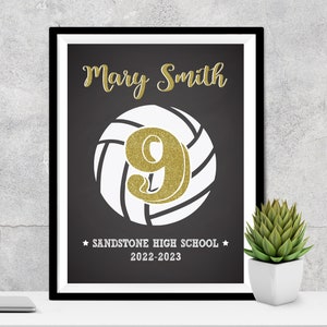 Personalized Senior Volleyball Player Gift, Graduating Senior High School Volleyball, Graduating College Volleyball, Senior Volleyball Gifts