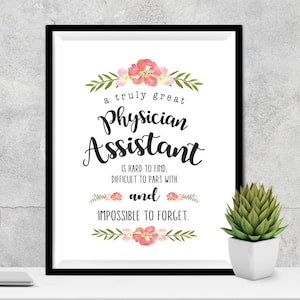 Physician Assistant Gift, Physician Assistant Graduate Gift, Physician Assistant Appreciation Gift, Doctor Gift, PA Gift, Physician Gift