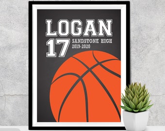 Personalized Senior Basketball Gift, Basketball Gifts for Team, Senior Night Gift, Basketball Graduation Gift, Senior Basketball Player Gift