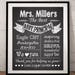 Assistant Principal Gift, Asst. Principal Chalkboard Printable, A Truly ...