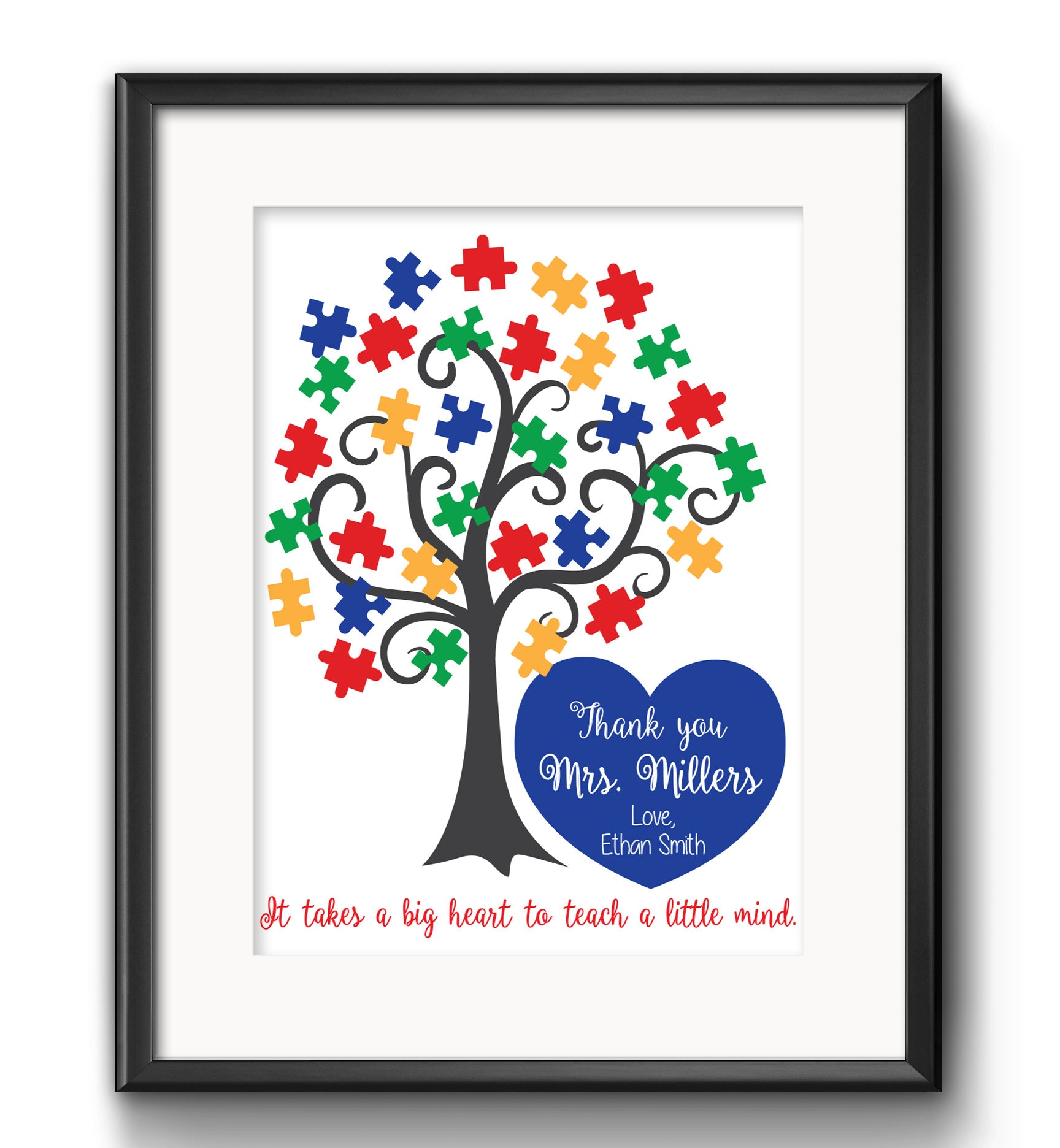 Autism Quotes For Teachers Autism Teacher Appreciation Christmas Gift Autism Gift | Etsy India