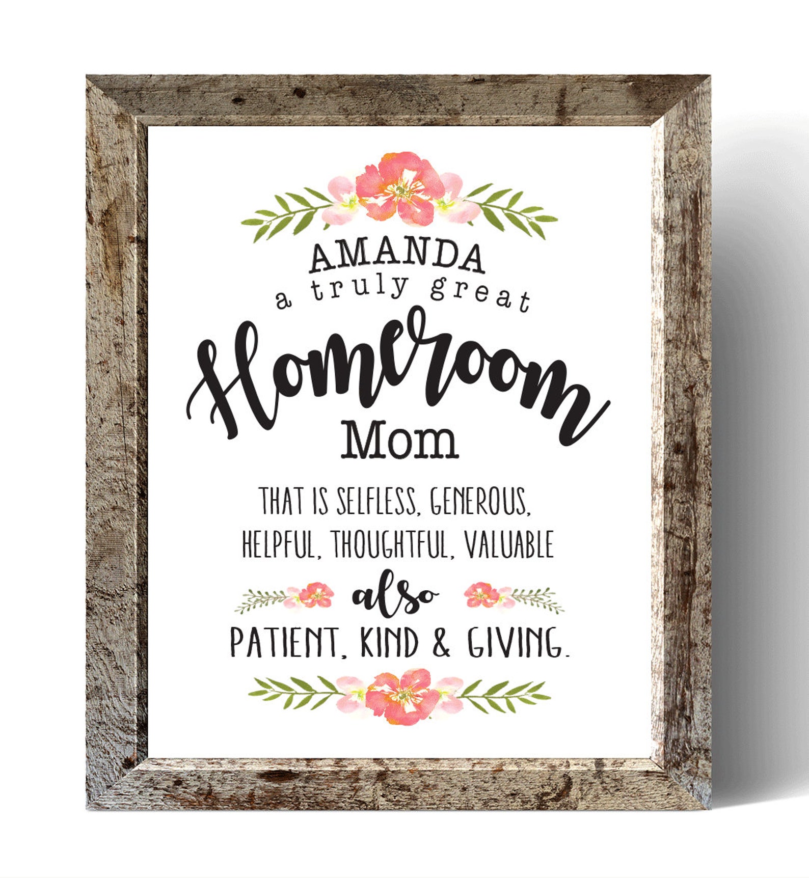 Classroom Mom Gift Class Mom Gift Teacher Appreciation Etsy