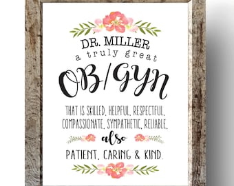 OB/GYN Gift, Doctor Gift, Veterinarian Gift, Physicians Asst. Gift, Doctor Graduate Gift, Doctor Appreciation Gift, Doctor Thank you