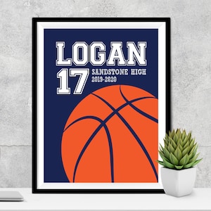 Personalized Senior Basketball Gift, Basketball Gifts for Team, Senior Night Gift, Basketball Graduation Gift, Senior Basketball Player Gift
