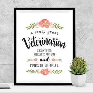 A truly great Veterinarian, Veterinarian Gift, Gift For Vet, Veterinarian Graduate Gift, Veterinarian Appreciation, Veterinarian Thank You