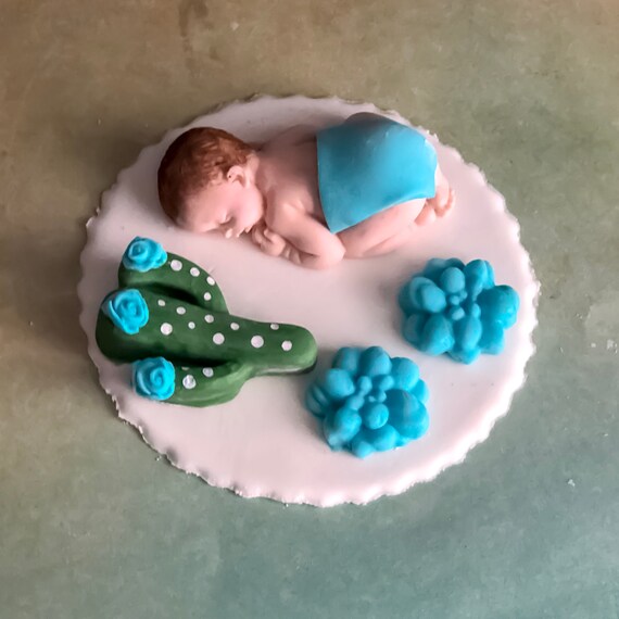 cactus baby shower cake