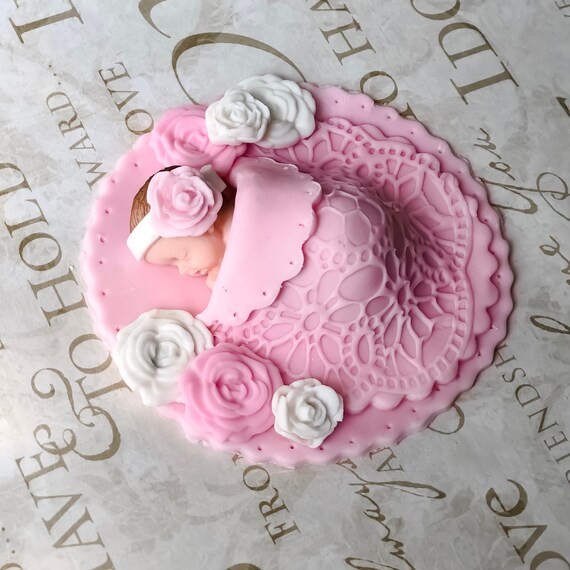 girl baby shower cake decorations