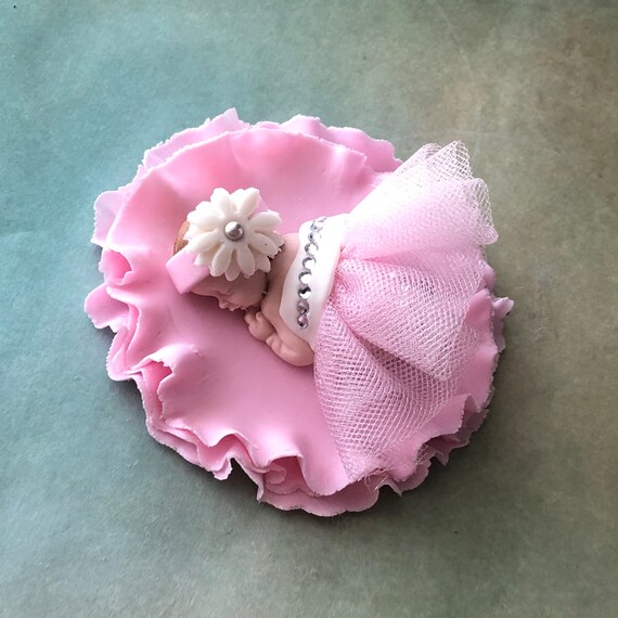ballerina baby shower cake
