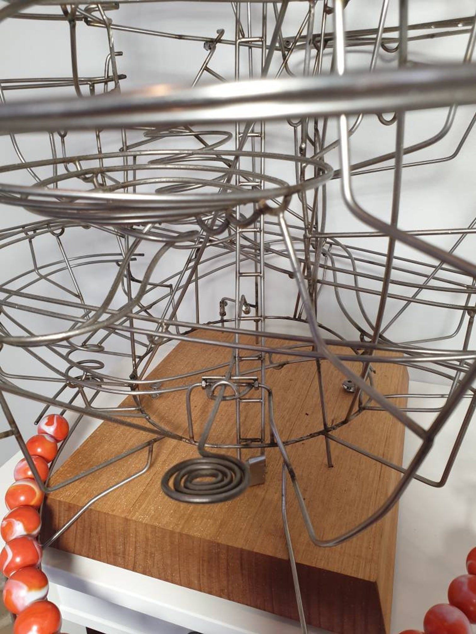 Art Rolling Ball Sculpture 3 Etsy