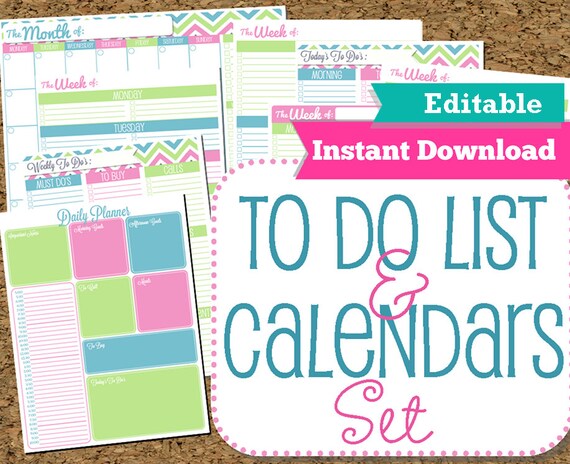 editable and instant download