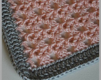 Sweet & Sparkles Baby Blanket Crochet Pattern ... Instant Download