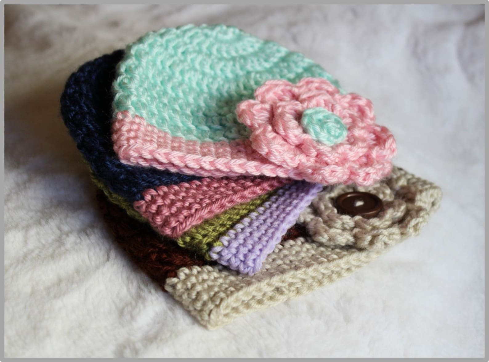 Finnley Flower Hat Crochet Pattern Sizes Etsy