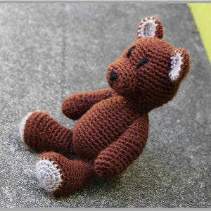 Little Teddy ... Teddy Bear Crochet Pattern ... Instant Download