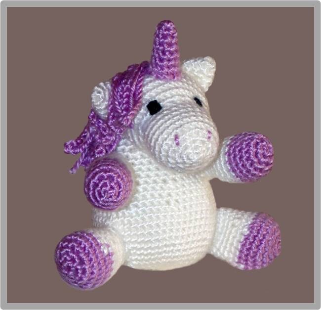 Unicorn Stuffed Animal Crochet Pattern Instant Download Etsy